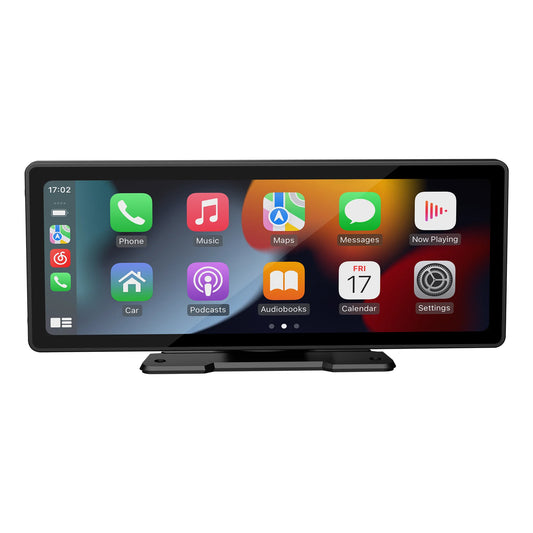 10.26" Portable Apple CarPlay & Android Auto Touchscreen